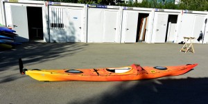 kayak de mer en polyéthylène