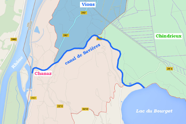 canal de Savières