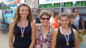 Sylvaine DELTOUR et Capucine et Alice 